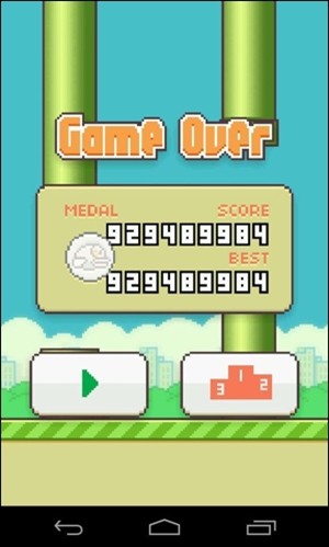 Flappy bird奖牌颜色一览 刷分技巧攻略