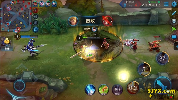 既能控又能杀 王者荣耀游走亚瑟就是这么无敌