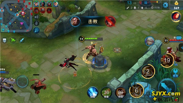 王者荣耀程咬金超强回血让对手无可奈何！