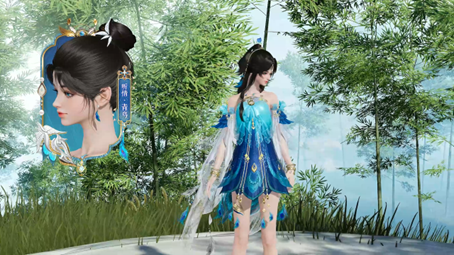 天刀手游全新孔雀青乌主题外观登场,衔信而归报吉祥