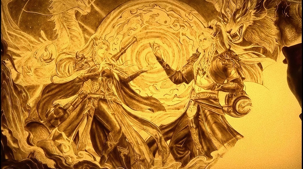 首支敦煌沙画巨制!《完美世界》七周年新职业鸣音踏沙而来