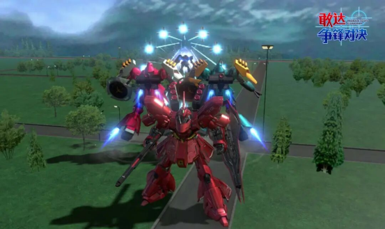 《敢达争锋对决》新机免费领，沙扎比（精神力骨架共鸣）降临！