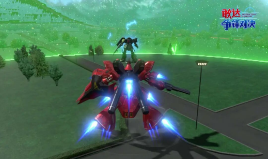 《敢达争锋对决》新机免费领，沙扎比（精神力骨架共鸣）降临！