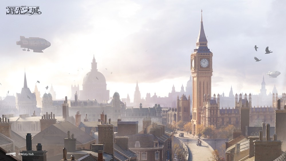 维多利亚风模拟经营游戏《辉光之城1907》正式首曝,乐以筑城,光启新声!