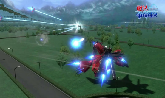 《敢达争锋对决》新机免费领，沙扎比（精神力骨架共鸣）降临！