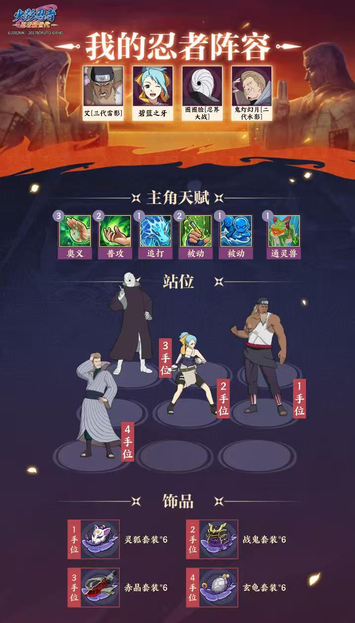 《火影忍者：忍者新世代》强忍降临全新SS忍艾[三代雷影]——忍者攻略&阵容推荐！