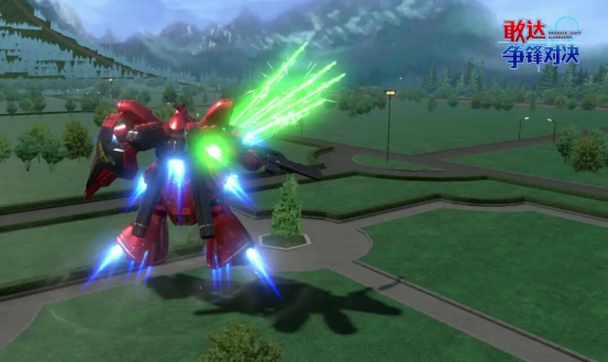 《敢达争锋对决》新机免费领，沙扎比（精神力骨架共鸣）降临！